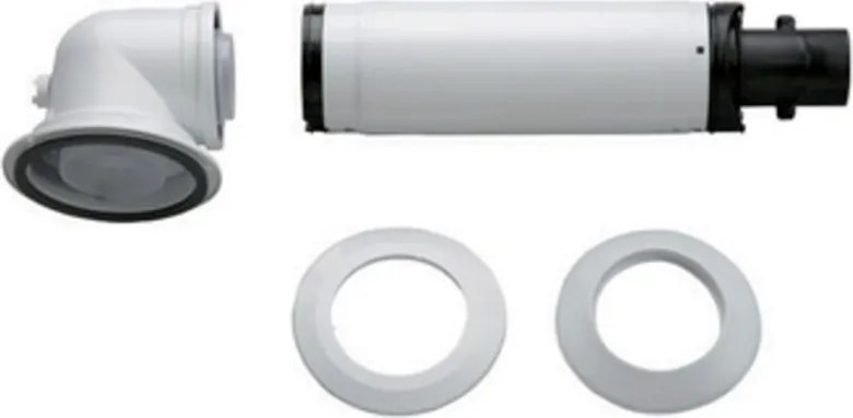 KIT BASE SCARICO FUMI PER CALDAIE A CONDENSAZIONE BOSCH- Diam. 60/100- BOSC- pezzi 1