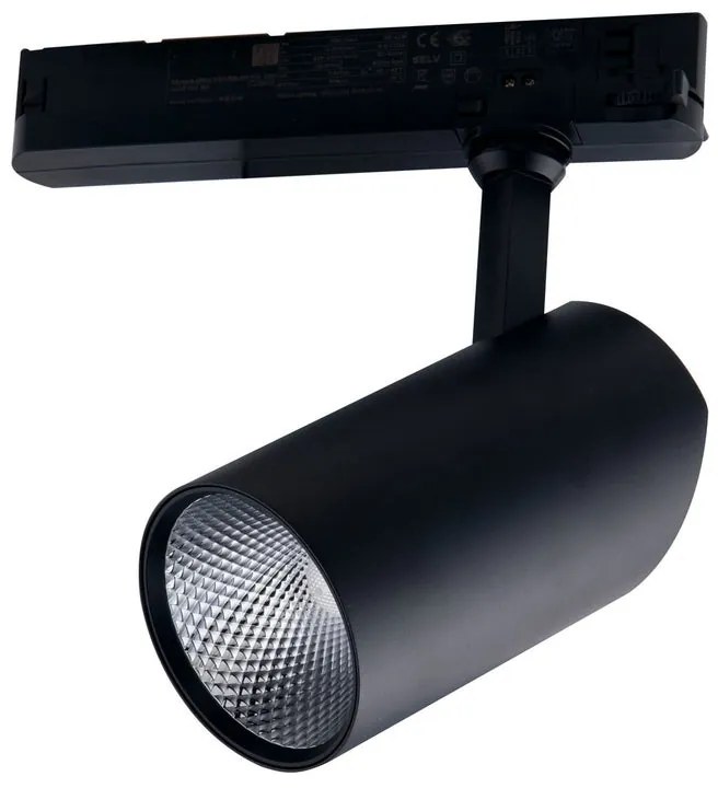 Faretto decorativo con fonte luminosa LED Action nero, INTEC