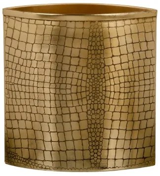 Vaso Dorato Metallo 24 x 9 x 24 cm