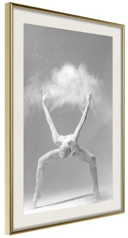 Poster  Beauty of the Human Body I  Cornice Quadri Cornice d'oro con passe-partout, Larghezza x Altezza Home decor 30x45