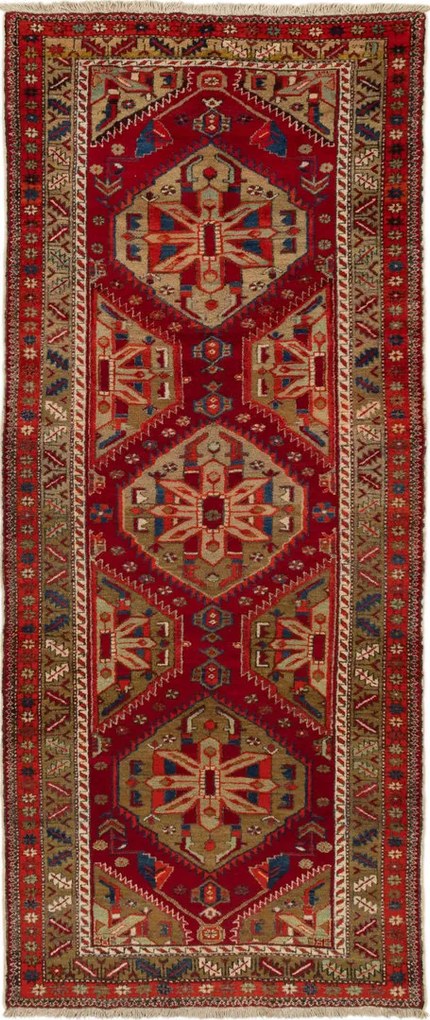 Meshkin Tappeto persiano 130 x 310 (Iran) Annodato A Mano