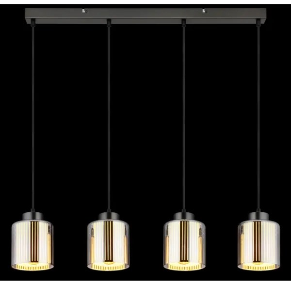 Globo 16056-4H - Lampadario a sospensione con filo FELICIA 4xE27/60W/230V