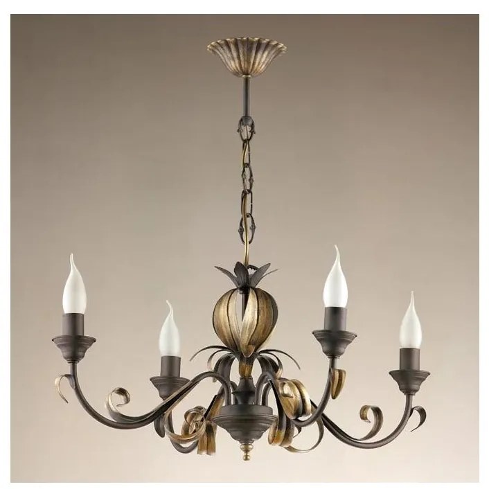 Jupiter 740 - Lampadario a sospensione con catena LIMA 4xE14/40W/230V