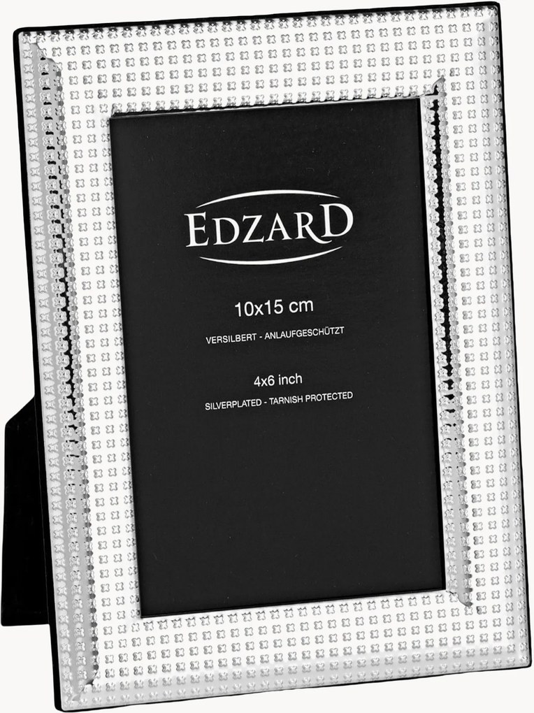 Cornice portafoto placcata in argento Bellagio