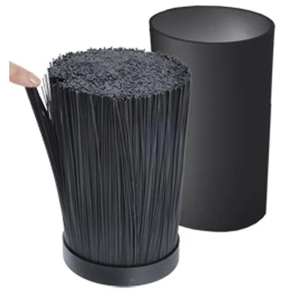 Supporto per coltelli con setole Nero, ⌀ 11 cm - Orion