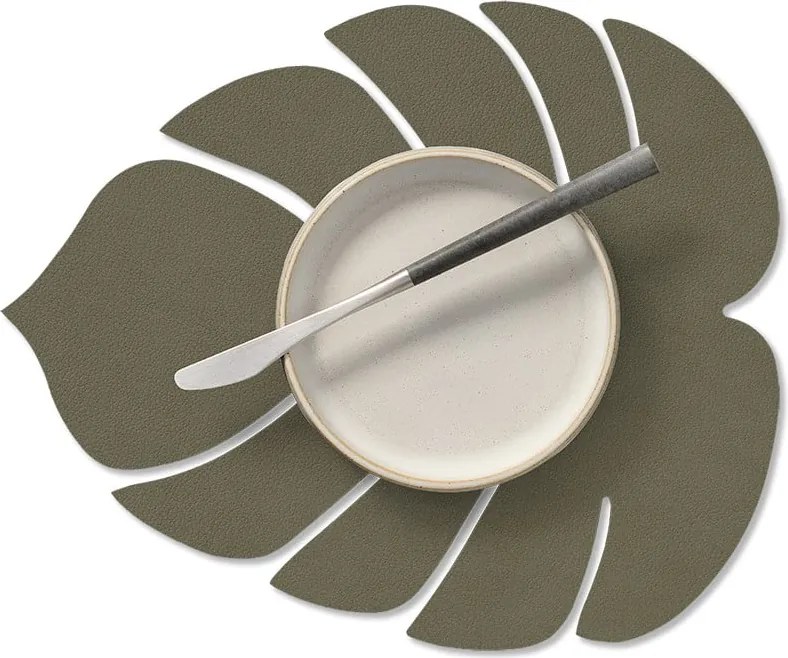 Tovaglietta in eco pelle 22x26 cm Monstera Leaf Nupo – LIND DNA