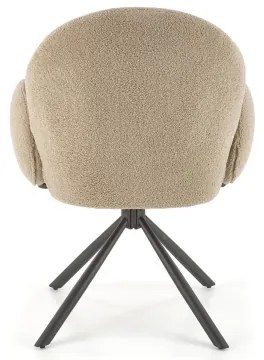 Sedia da pranzo KIVA, 1 pezzo, marrone