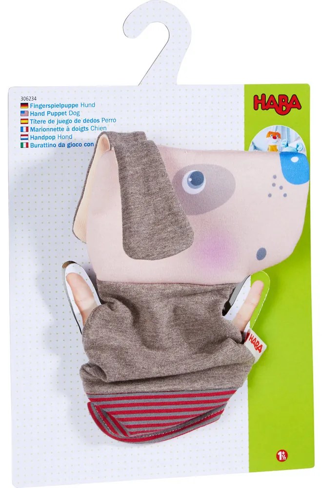 Burattino da gioco con le dita - Cane