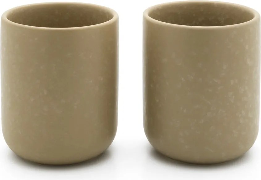Set di 2 tazze in gres beige da 200 ml Umea - Bredemeijer