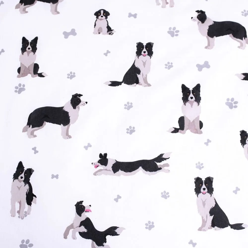 Biancheria da letto per bambini in cotone per letto singolo 140x200 cm Border Collie – Jerry Fabrics