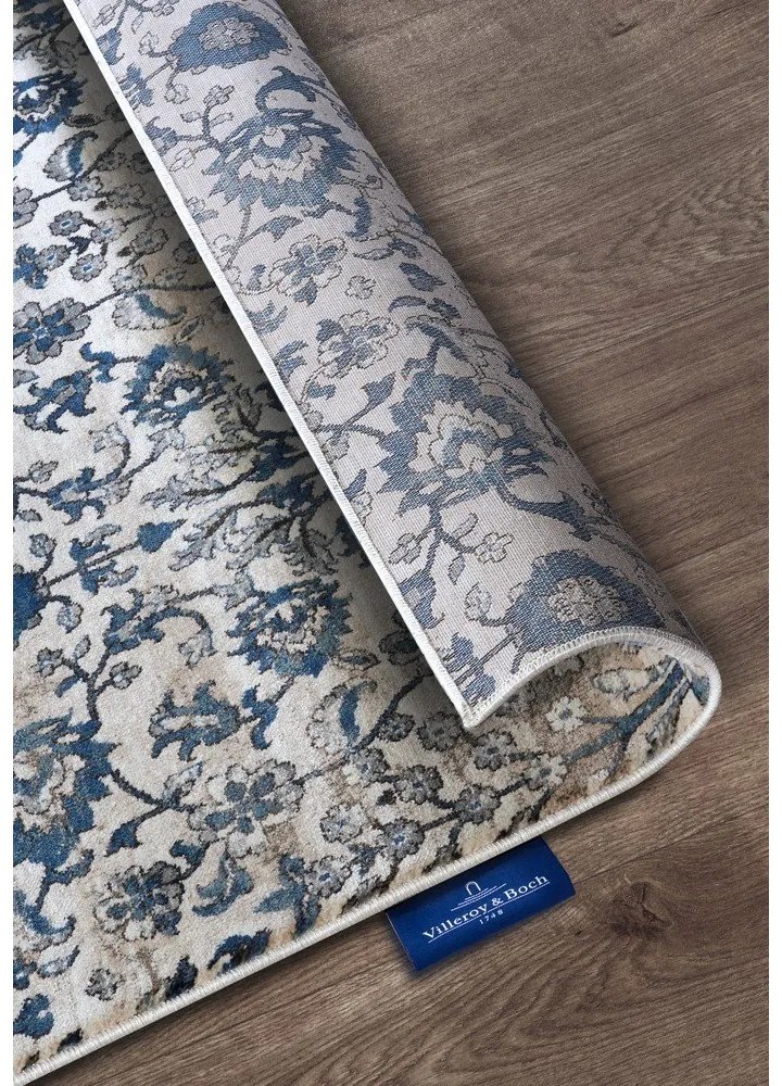 Tappeto blu e crema 200x280 cm Ernest - Villeroy&amp;Boch