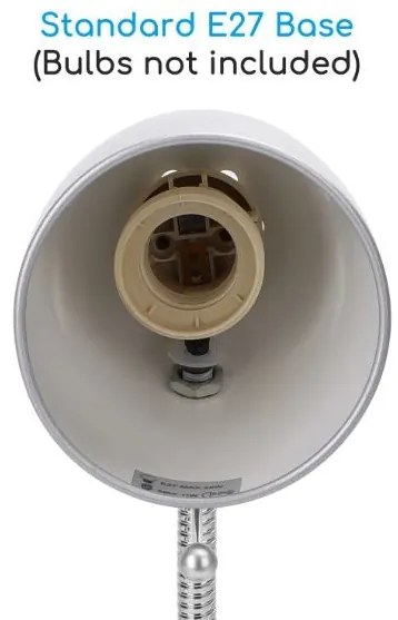 Lampada da tavolo colore silver  AC220-240V L135*H350mm