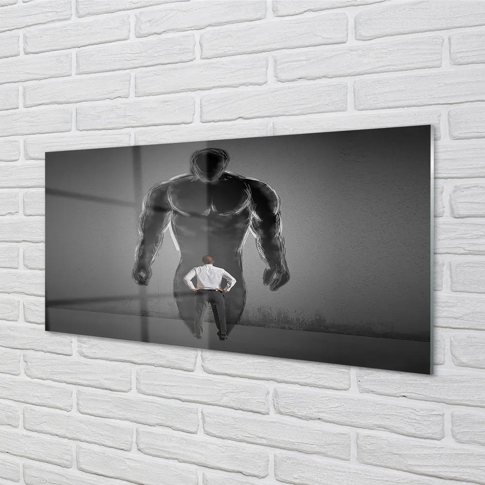 Rivestimento parete cucina Uomo muscoloso 100x50 cm
