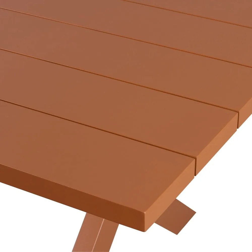 Tavolo da pranzo da giardino in alluminio 100x220 cm Delta - Exotan