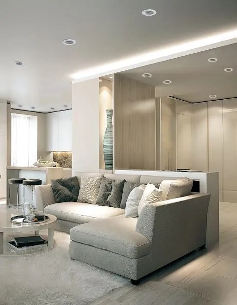 LED SPOTLIGHT FITTING TS53 WHITE D80mm