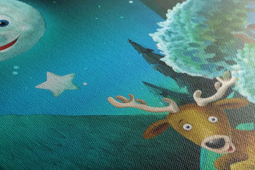 Quadro su tela – Bosco fiabesco