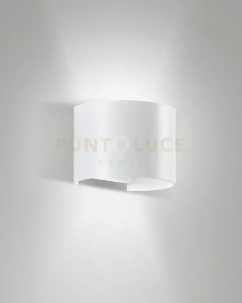Cody applique d esterno doppia emissione a led 12w 3000k 1448lm bia...