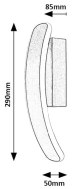 Rabalux 71088 - Applique a LED JARNELLE LED/12W/230V