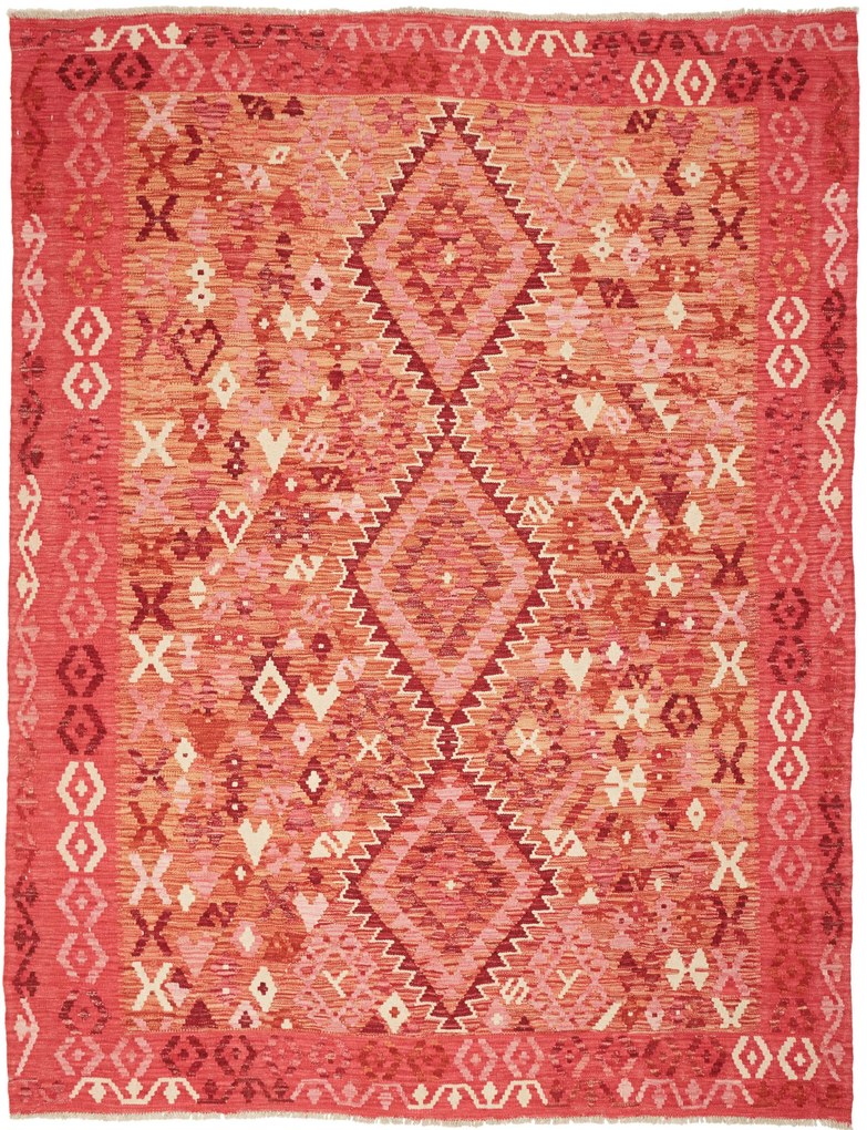 Kilim Tappeto 240 x 190 (Pakistan) Tessuto A Mano