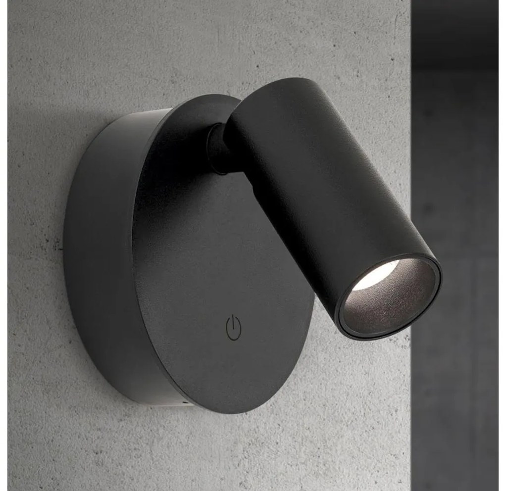 Orion - Lampada LED ricaricabile dimmerabile LUXY LED/1W/5V 2200 mAh 2700/3000/4000K nero