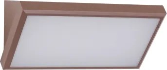 Brilagi - LED RGBW Applique da esterno TRIANGLE 1xE27/9W/230V marrone IP65