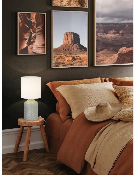 Eglo 97774 - Lampada da tavolo BELLARIVA 1xE14/40W/230V