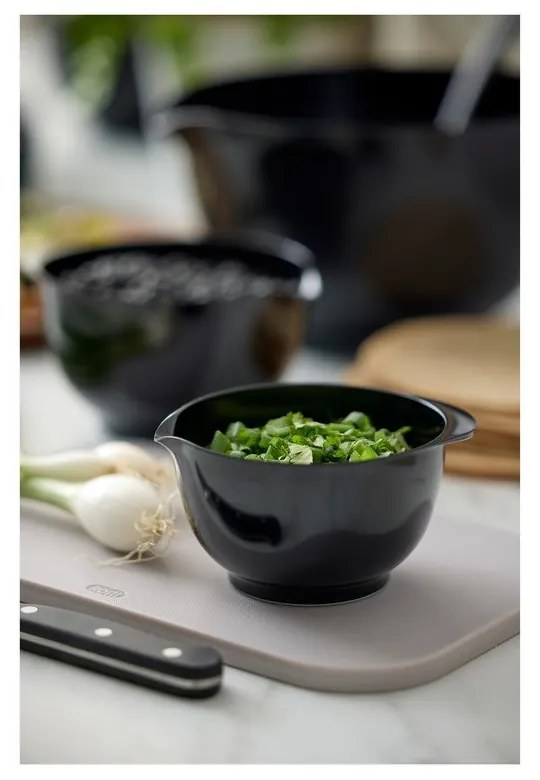 Ciotole nere in set da 4 pezzi ø 23 cm Margrethe - Rosti