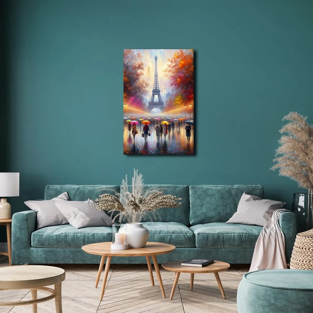 Quadro su tela – Parigi nei colori dell’autunno