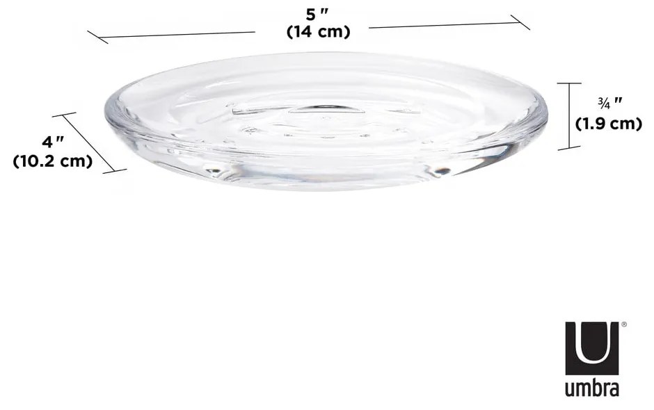 Dispenser di sapone in plastica Droplet - Umbra