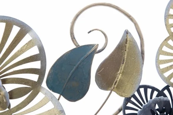 Pannello decorativo 3D in metallo 118x4x58 cm Campur