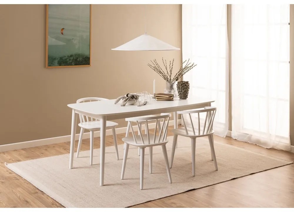 Sedia da pranzo bianca Ida - Actona