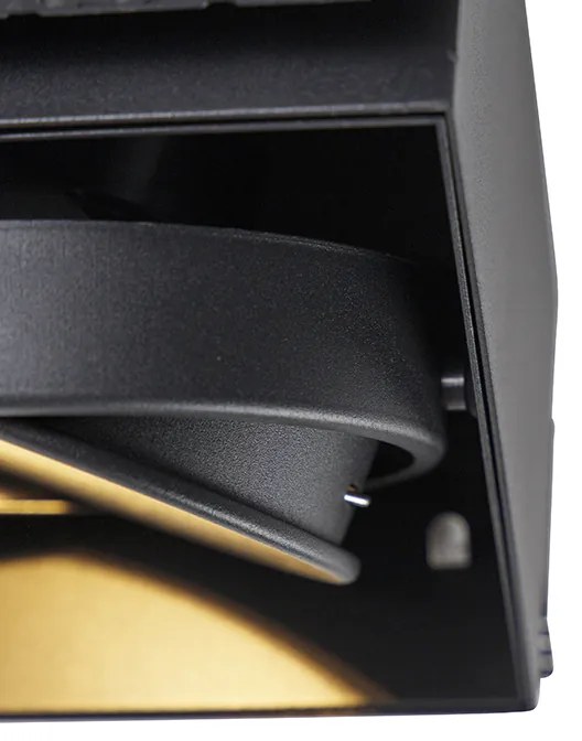 Faretto da incasso nero GU10 AR111 senza cornice - Oneon