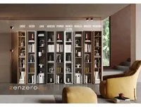 Colonna Libreria a terra, finitura Bronzo, ZLCINFNPENEW117