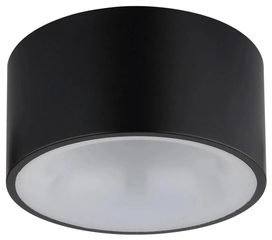 Globo 56964S - Plafoniera LED RAYMOND LED/12W/230V 3000K Ø 15 cm nera