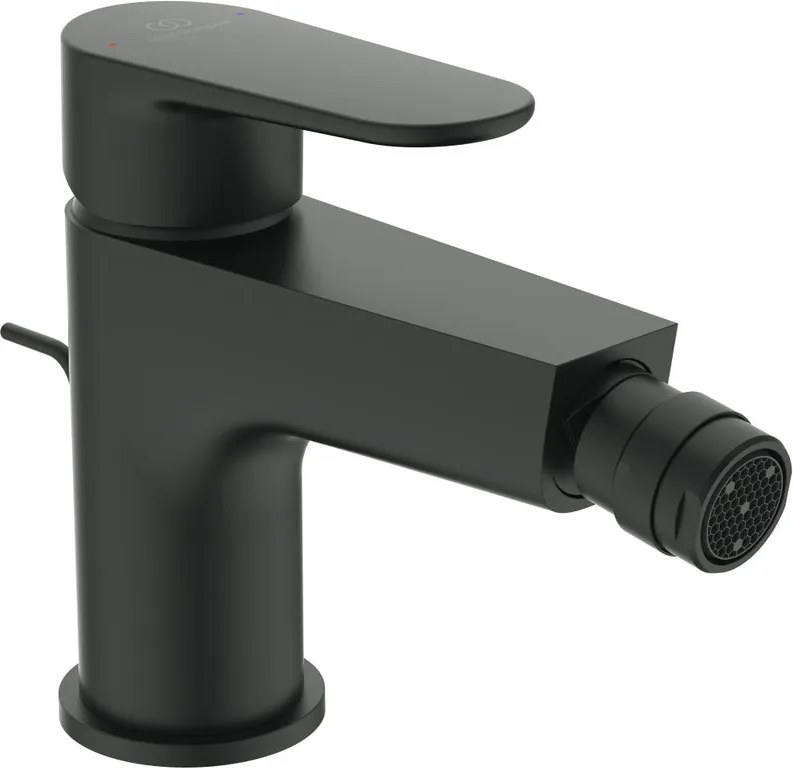 Rubinetto per bidet getto laminare cristallino Cerafine O IDEAL STANDARD nero opaco
