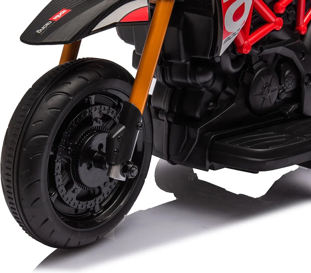 Moto Elettrica per Bambini 6V Aprilia Dorsoduro Small Nera...