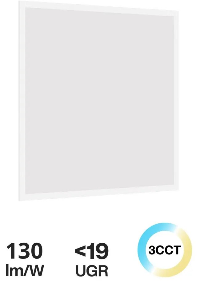 Pannello LED 60x60 42W CCT Bianco Variabile UGR19 con driver Philips Colore Bianco Variabile CCT