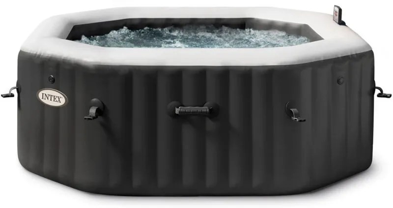 Intex - 28458 Whirlpool Pure spa Bubble e Jet Massage Deluxe 201x71cm, 4 posti