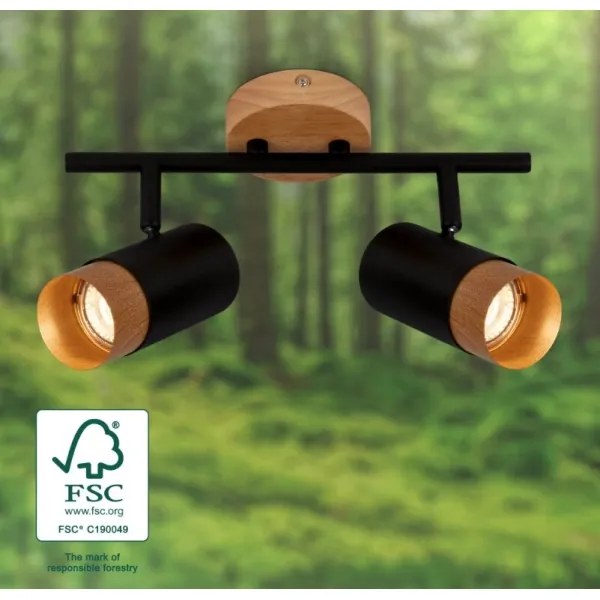 Briloner 2144025 - Faretto SPOT 2xGU10/9W/230V