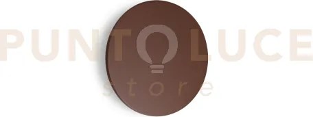 Punto applique ip54 led 3000k 9w 950 lm 18cm coffee
