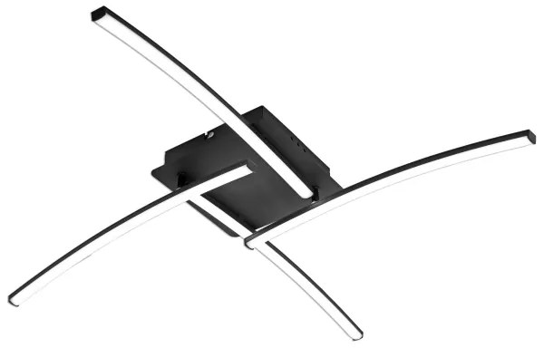 Brilagi - Plafoniera LED STRIPES LED/32W/230V nera