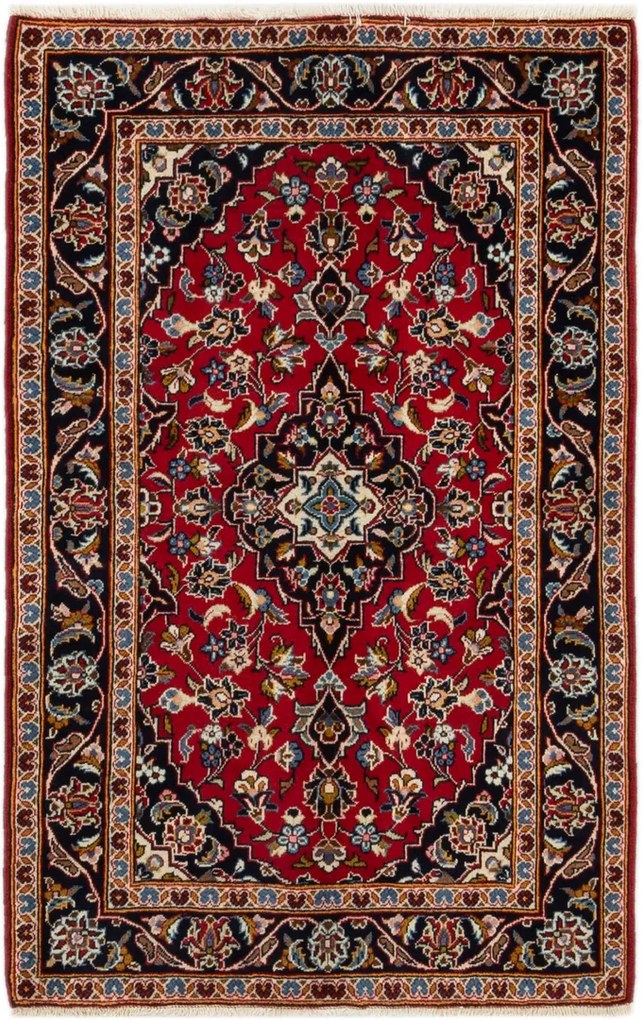 Kashan Tappeto persiano 100x160 (Iran) Annodato A Mano
