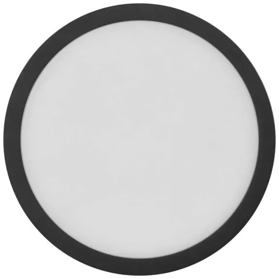 Plafoniera LED LED/12,5W/230V 3000/3500/4000K d. 17 cm nero