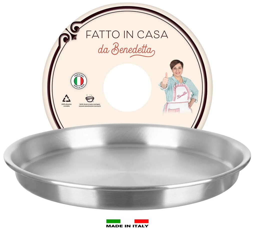 Stampo crostata 32 cm Fatto in casa da Benedetta alluminio
