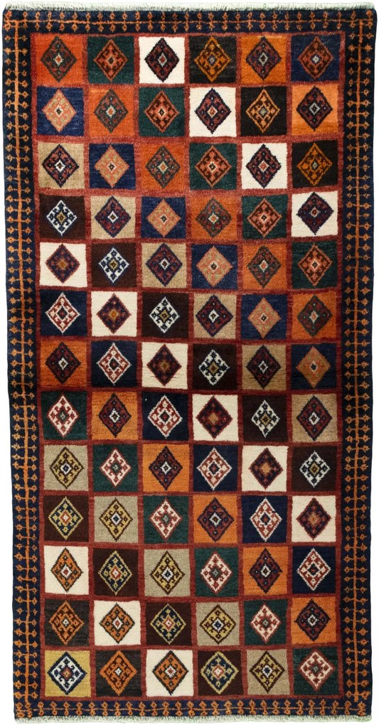 Gabbeh Tappeto persiano 160 x 80 (Iran) Annodato A Mano