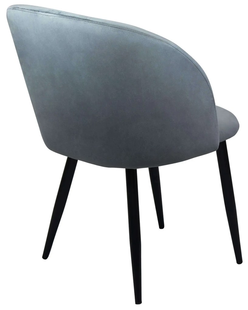 ALADIN - poltrona imbottita per sala da pranzo in velluto