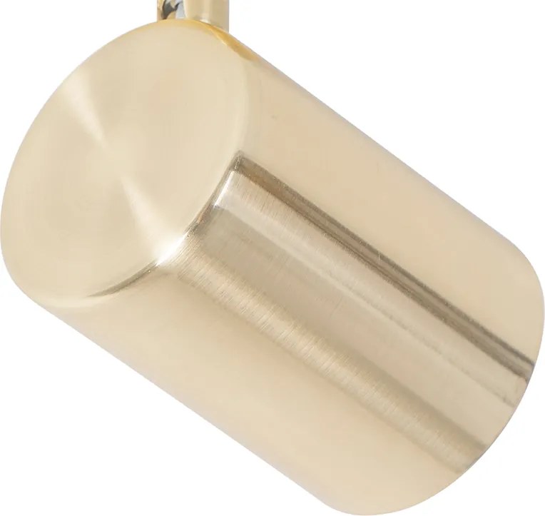 Faretto moderno orientabile in ottone - Jeana
