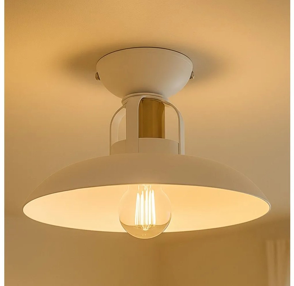 Brilagi - LED Lampadario a plafone FLAMENGO 1xE27/60W/230V bianco