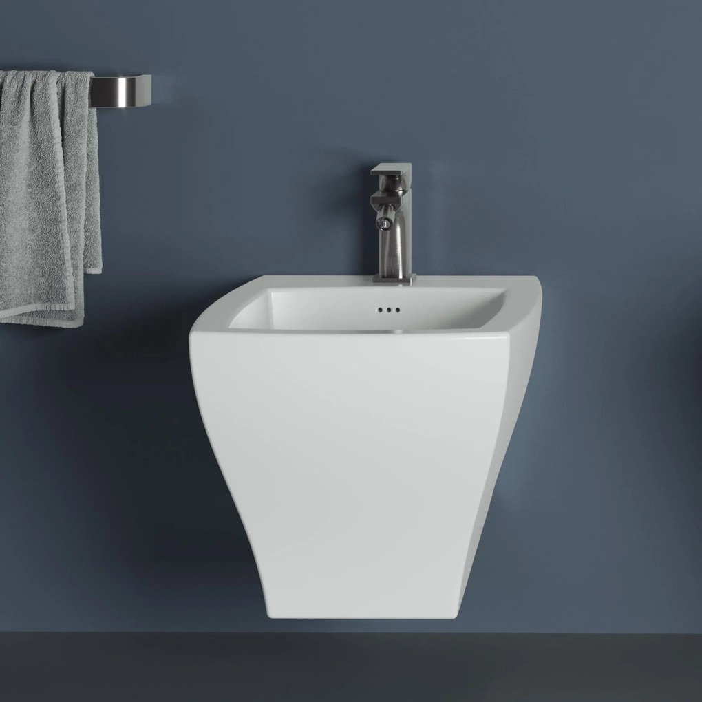 Bidet Sospeso The ArtCeram "Jazz" Bianco Lucido