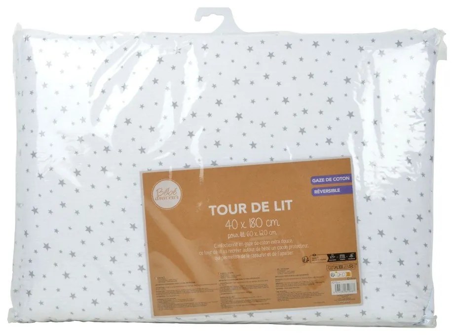 Coprimaterasso per culla 180 cm - Bébé Douceur